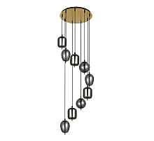 Каскадная люстра Arte Lamp Freddie A2231SP-9PB