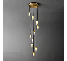 Каскадная люстра DeLight Collection Sorno MT9056-10H brass