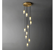 Каскадная люстра DeLight Collection Sorno MT9056-10H brass