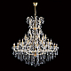Каскадная люстра Crystal Lux Hollywood SP53 Gold