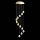 Каскадная люстра Delight Collection Terrene MD13003023-12A gold