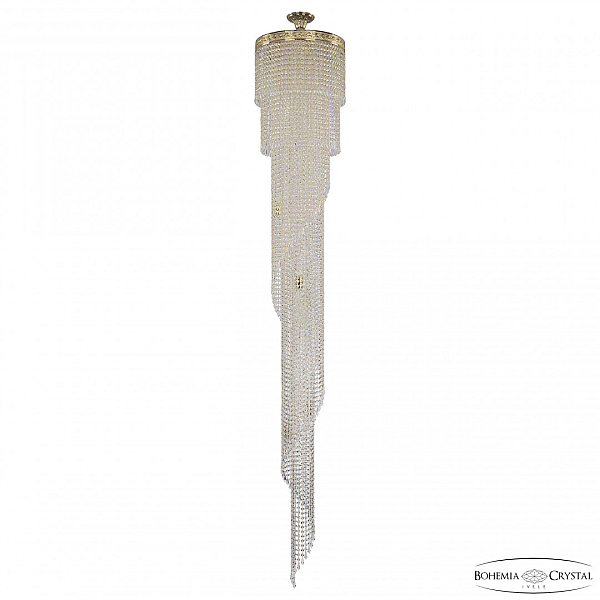 Каскадная люстра Bohemia Ivele Crystal 83111/40IV-250 G