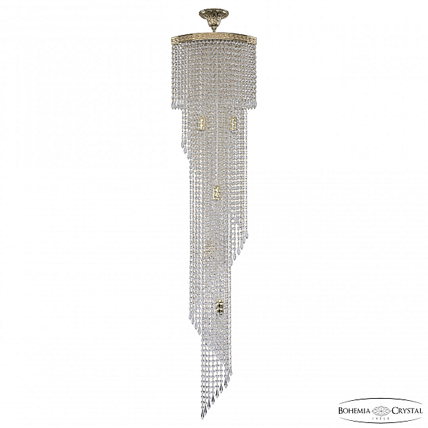 Каскадная люстра Bohemia Ivele Crystal 83113/35IV-150 G