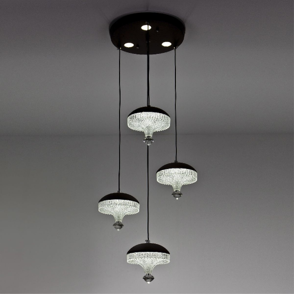 Каскадная люстра LED4U 2067 coffee Каскадная люстра LED4U 2067 coffee