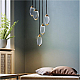 Каскадная люстра DeLight Collection Celestial MT8848-5H brass