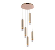 Каскадная люстра Modelux ML.3317.5 GD