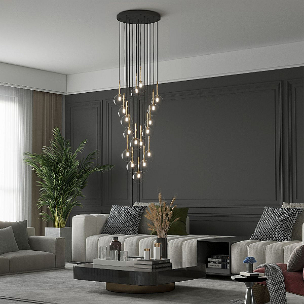 Каскадная люстра TK Lighting 5945 Nilos a068683