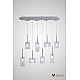 Каскадная люстра AM Group AM355-8CLEAR
