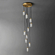 Каскадная люстра DeLight Collection Sorno MT9056-10H brass