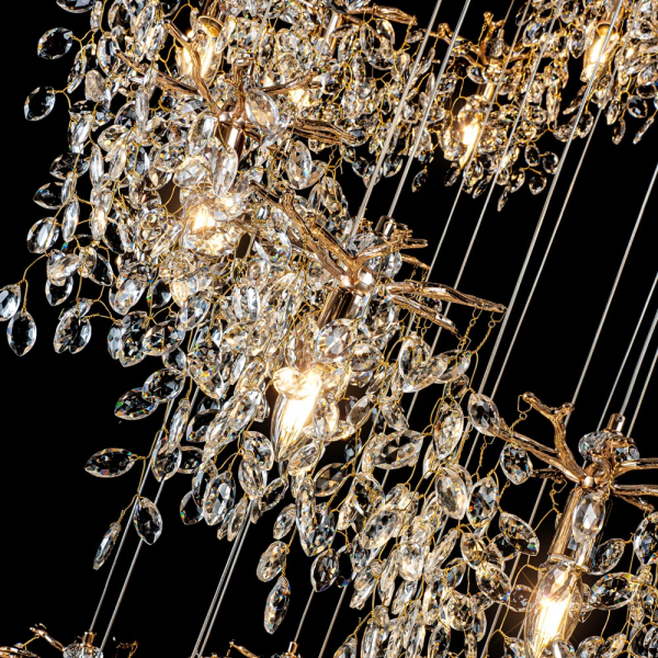 Каскадная люстра Modelux ML.6555.25 GD