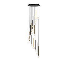 Каскадная люстра Maytoni Bubble dream MOD383PL-L40BBS3K