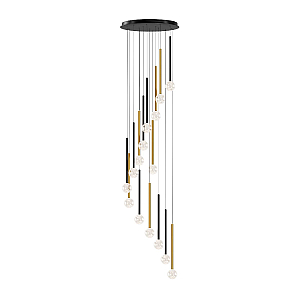 Каскадная люстра Maytoni Bubble dream MOD383PL-L40BBS3K