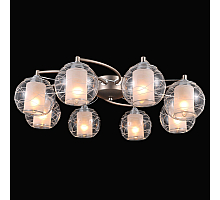 Накладная люстра Natali Kovaltseva TWIN 75089/8C NICKEL, CHROME