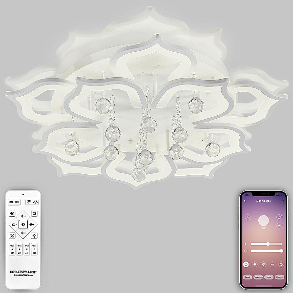 Потолочная светодиодная люстра Natali Kovaltseva High-Tech Led Lamps 82029