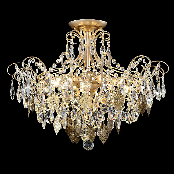 Потолочная люстра Crystal Lux Esmiralda PL6 Gold