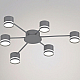 Люстра Reluce 06730-0.3-06 GX53 GREY