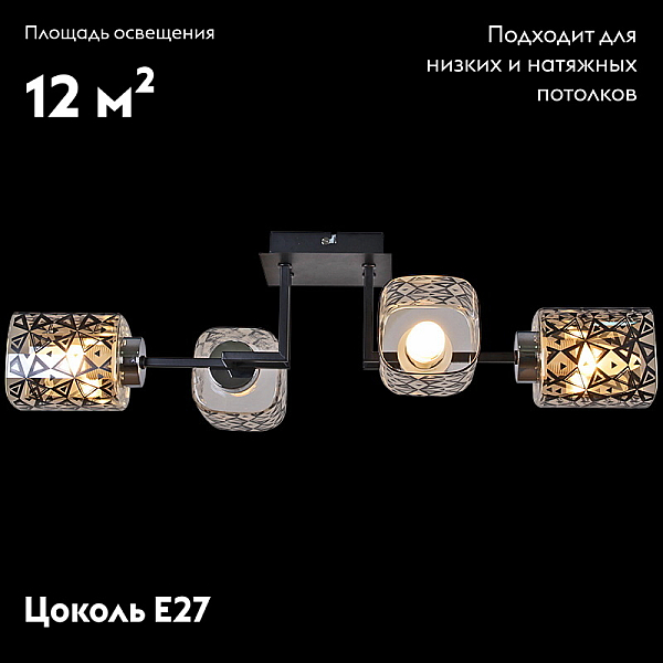 Потолочная люстра Reluce 61719-0.3-04