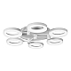 Потолочная светодиодная люстра iLedex Jomo FS-014-X6-(B) 72W WH