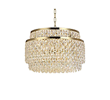 Подвесная люстра Newport Tiffany 8530/60 C gold polished М0070715