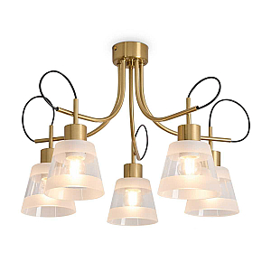 Потолочная люстра Freya Caramel FR5522PL-05BS