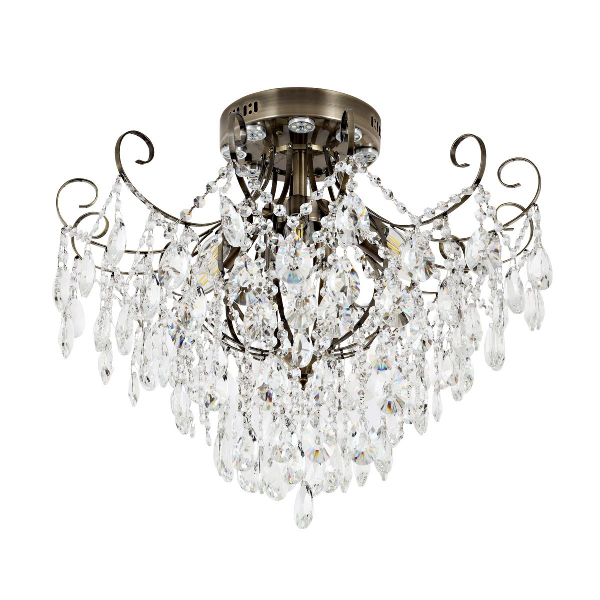 Потолочная люстра Modelux ML.1701.8 AB Потолочная люстра Modelux ML.1701.8 AB