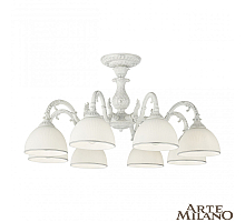 Потолочная люстра Arte Milano 346410/8 WT+SL