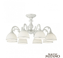 Потолочная люстра Arte Milano 346410/8 WT+SL