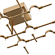 Потолочная люстра DeLight Collection Molecular MX18001067-10A gold