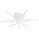 Потолочная светодиодная люстра Arte Lamp Stick A6207PL-12WH
