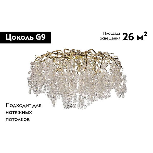 Потолочная люстра Garda Decor 86-90188