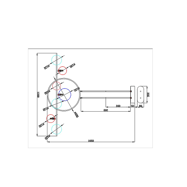 Потолочная люстра Arte Lamp Saturn A7791SP-59BK