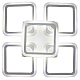 Потолочная люстра Natali Kovaltseva Spektr LED LAMPS 81218