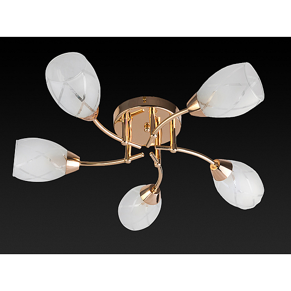 Потолочная люстра Toplight Lucy TL7120X-05FG