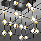 Потолочная люстра DeLight Collection Molecular MX18001067-36A black/gold
