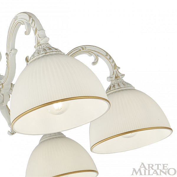 Потолочная люстра Arte Milano 346410/8 WT+G