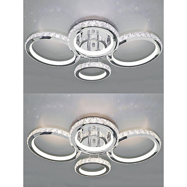 Потолочная светодиодная люстра Natali Kovaltseva Innovation Style 83009