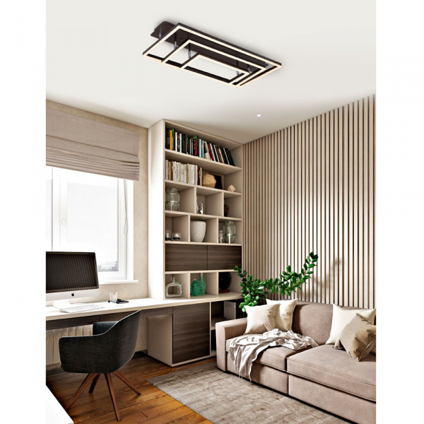 Потолочная люстра LED4U L11001-3CL BR Потолочная люстра LED4U L11001-3CL BR