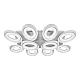 Потолочная светодиодная люстра iLedex Fancy FS-011-X10 240W WH