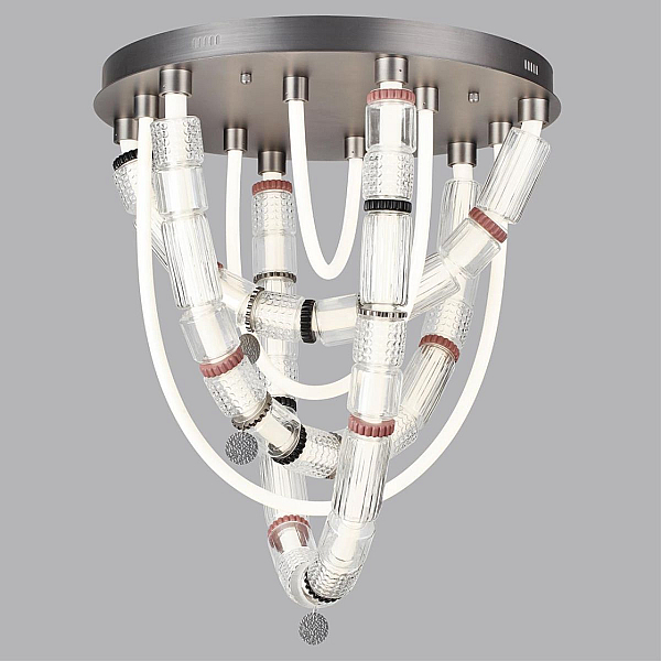Потолочная люстра Odeon Light Collier L-Vision 5456/80CL