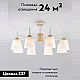 Потолочная люстра Eurosvet Fresco 70085/8 белый