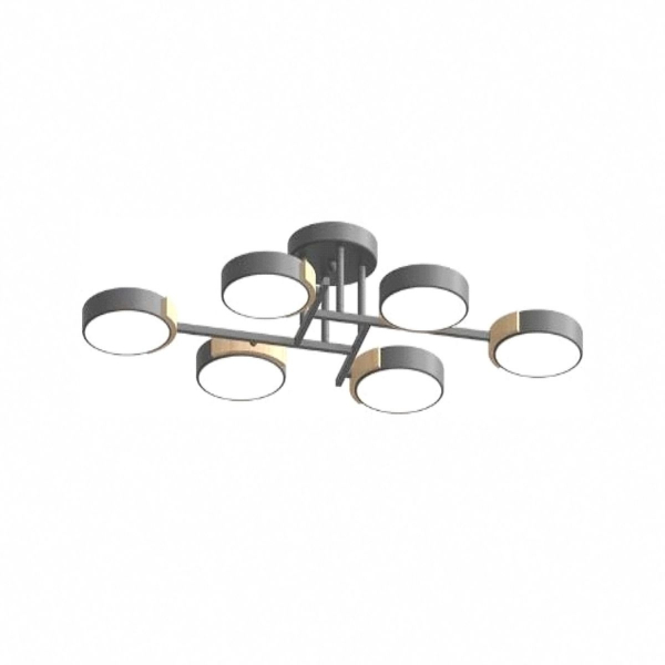 Потолочная люстра LED4U L3211-830 GR Потолочная люстра LED4U L3211-830 GR