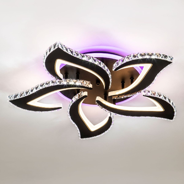 Потолочная люстра LED4U L2839-5 BK Потолочная люстра LED4U L2839-5 BK