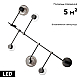 Потолочная светодиодная люстра ST Luce Vallo SL6005.401.05