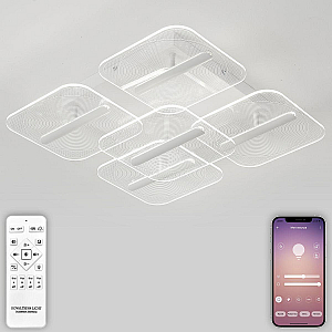 Потолочная светодиодная люстра Natali Kovaltseva LED LIGHT LED LAMPS 81383