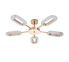 Потолочная люстра Arte Lamp Ovale A2489PL-5GO