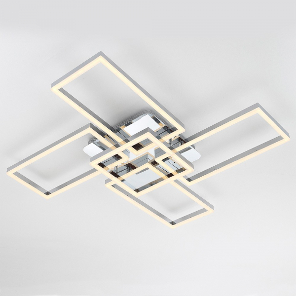 Потолочная люстра LED4U L11004-5 CR Потолочная люстра LED4U L11004-5 CR