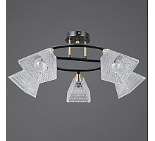 Потолочная люстра Illumico IL0850-5CSQ-25BKAB ELITE