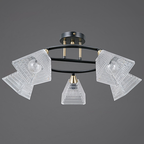 Люстра Illumico IL0850-5CSQ-25BKAB ELITE
