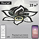 Потолочная люстра Natali Kovaltseva OLIMP HIGH-TECH LED LAMPS 82020 BLACK