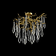 Потолочная люстра Crystal Lux Reina PL5 D600 Gold Pearl